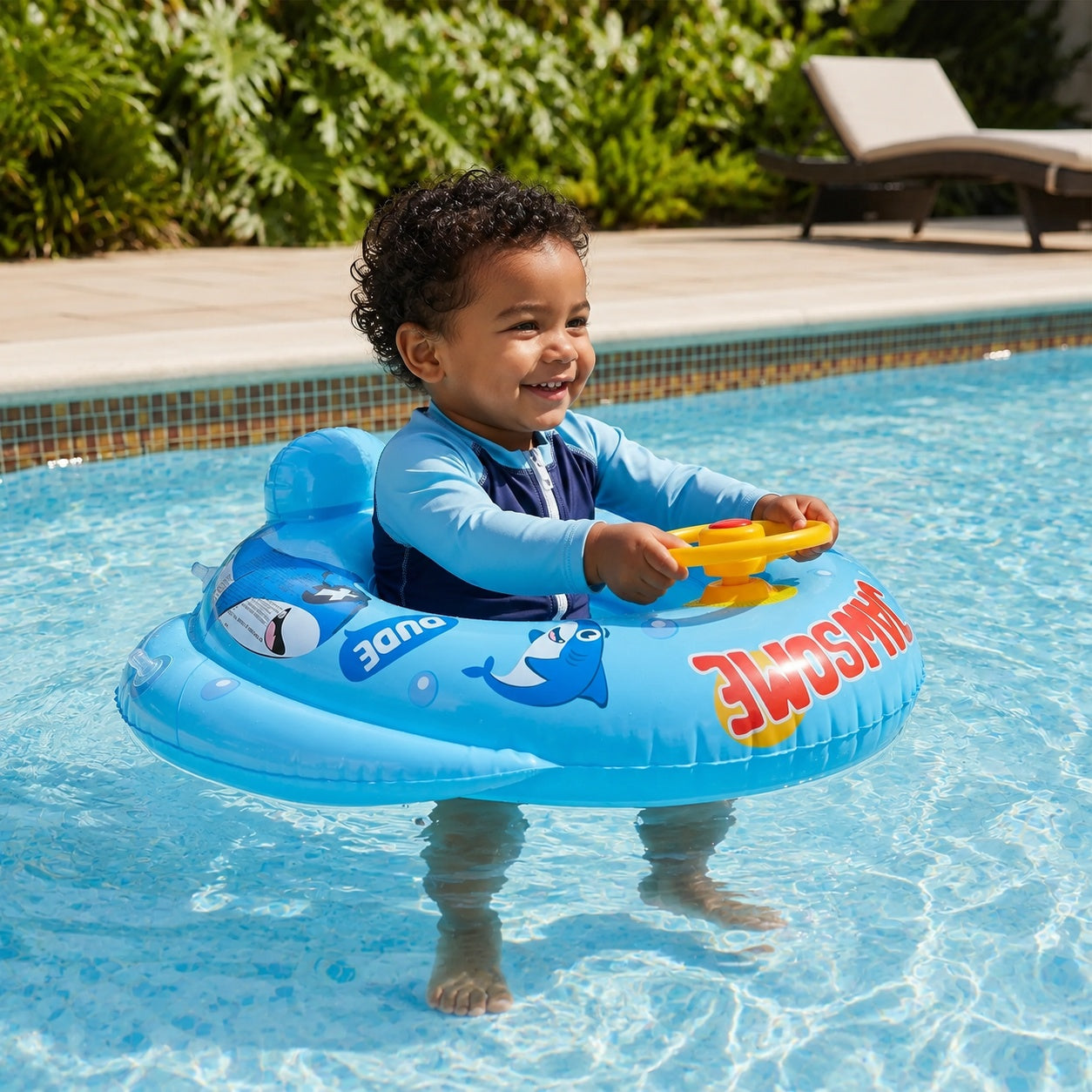 SharkDrift | Baby Shark Pool Float Toddler
