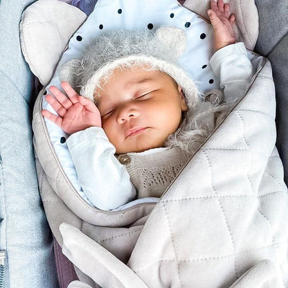 Sleepee Velvet Swaddle Blanket – Soft Newborn Baby Swaddle Wrap – Royal Baby